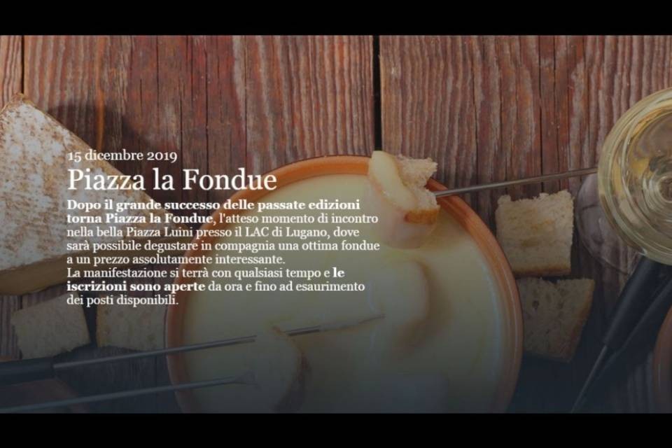 Piazza la Fondue cala il poker