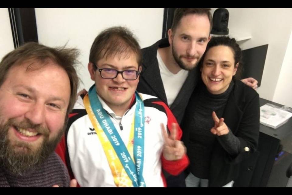 Un campione molto speciale a Ticinonews!