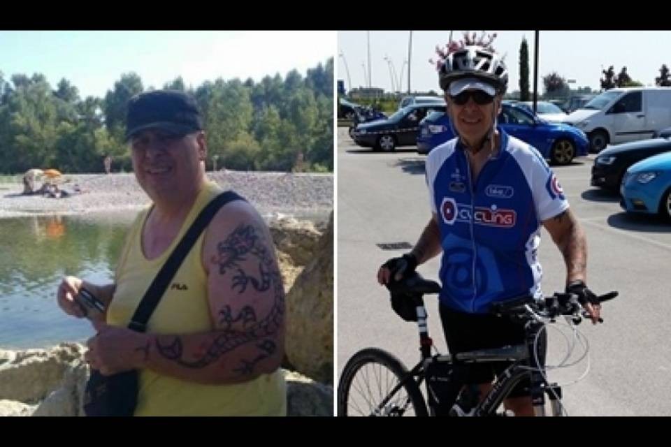 Da 152 a 82 kg percorrendo 20mila km in bici: l'incredibile storia di Mauro