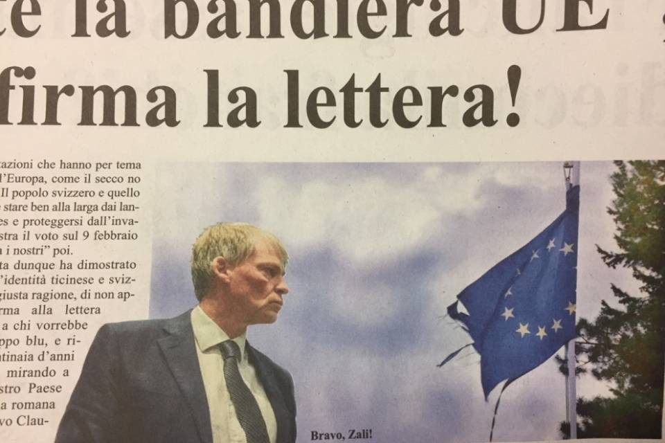 "Quella bandiera non s'ha da... esporre"