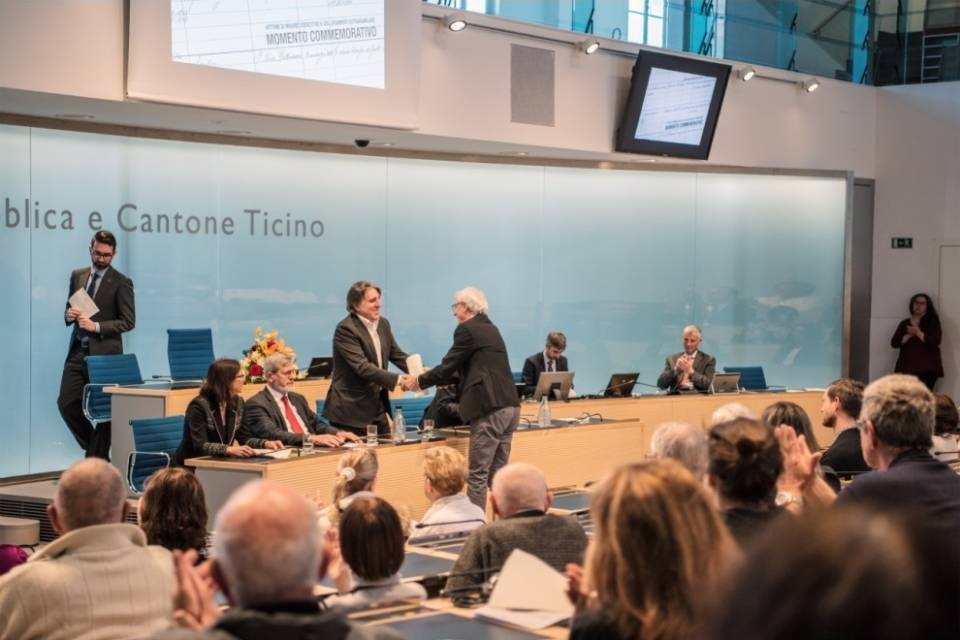 Momento commemorativo per le vittime di misure coercitive