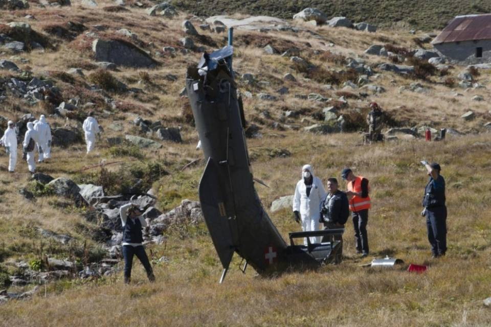 Super Puma precipitato: il ferito migliora