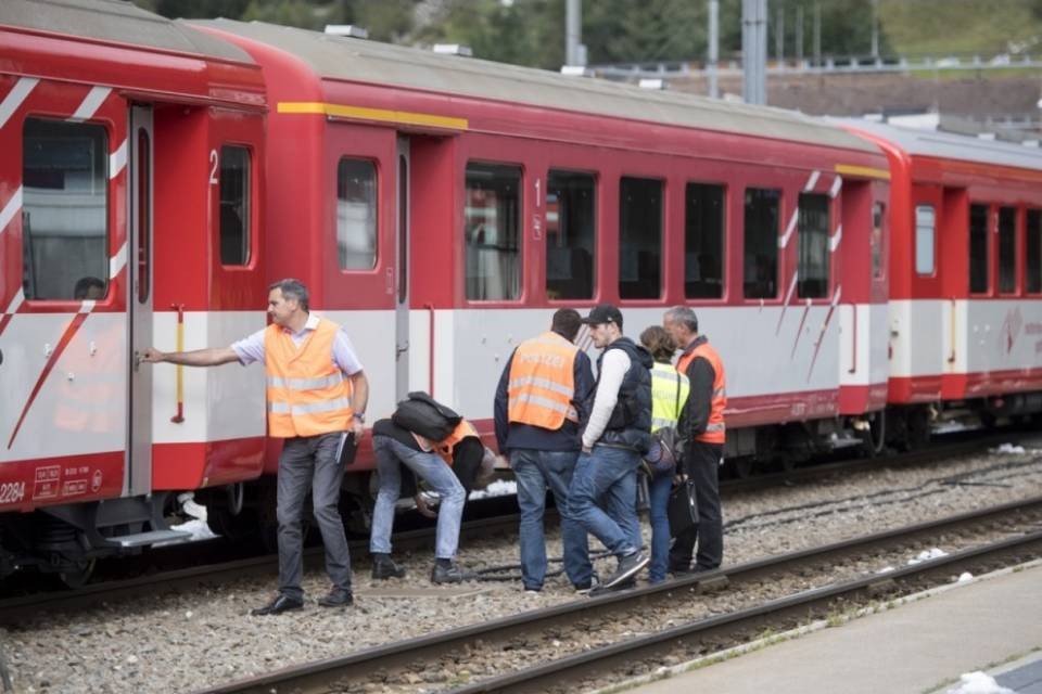 Incidente ferroviario ad Andermatt, 33 feriti