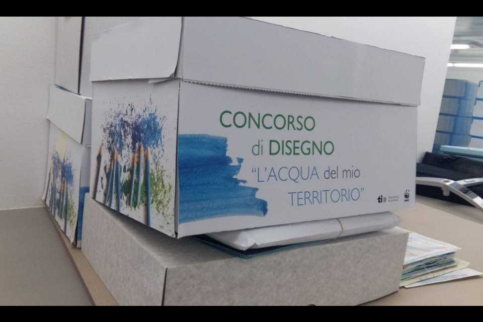 1200 disegni per il concorso 'L'acqua del mio territorio"