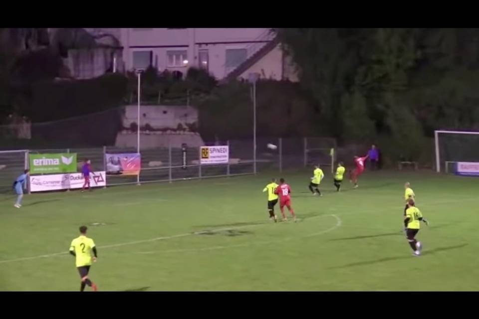 Gol alla Van Basten in seconda lega a Neuchâtel