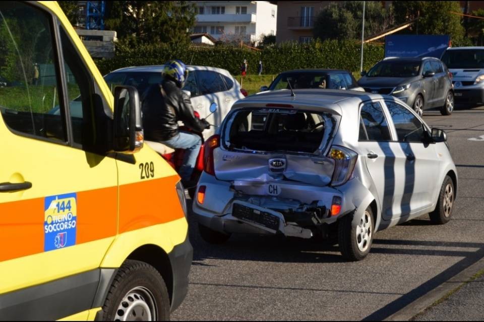 Due feriti a Pregassona