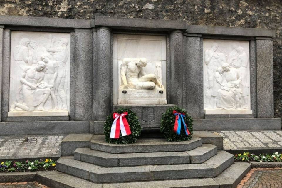 Prima Guerra mondiale, Bellinzona commemora l'armistizio