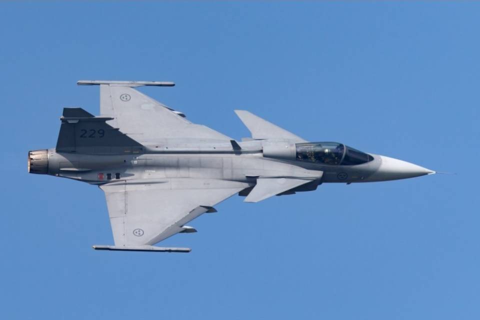 Gripen E di Saab non partecipa a test delle Forze aeree svizzere