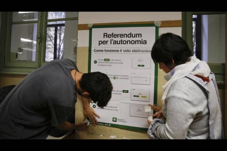 In Lombardia e Veneto si vota per l'autonomia