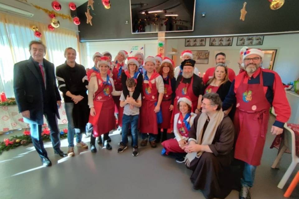 Borradori e Quadri per il Natale della Mensa Betlehem