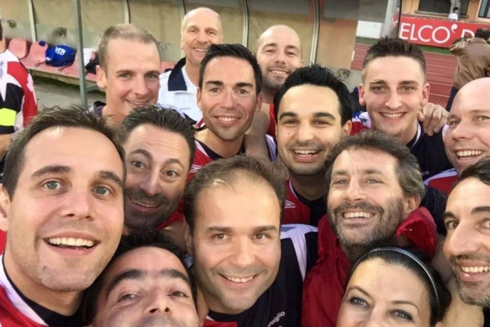 La partita del cuore finisce 4-4