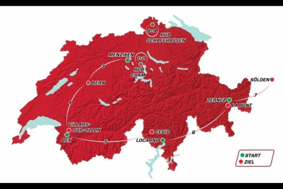 Svelate le date del Tour de Suisse