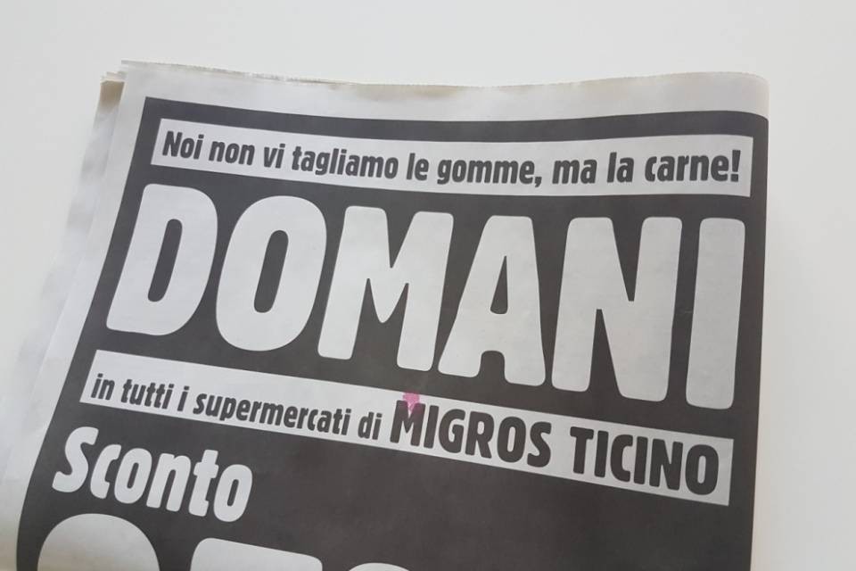 La Migros: "Noi non vi tagliamo le gomme!"