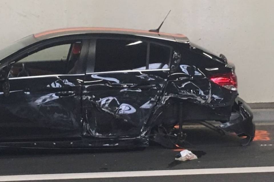 Incidente nel San Bernardino: il video dei soccorsi