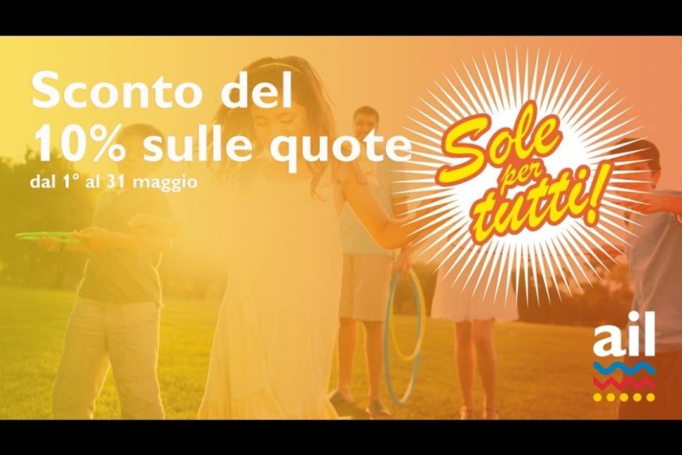 Promozione 'Sole per tutti'