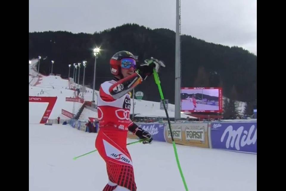 Gigante in Alta Badia, ennesima prova di forza di Hirscher