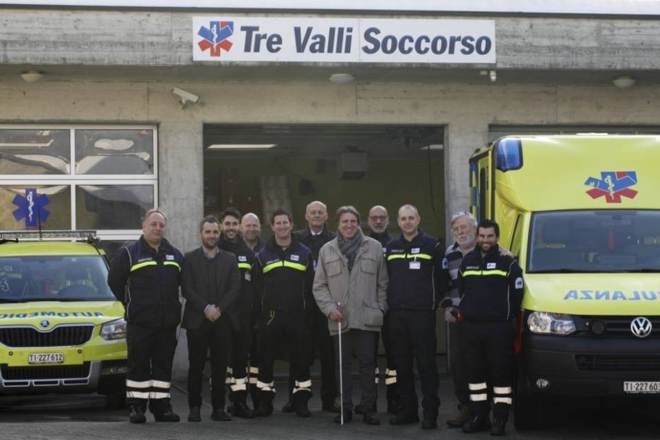 Bertoli visita Tre Valli Soccorso