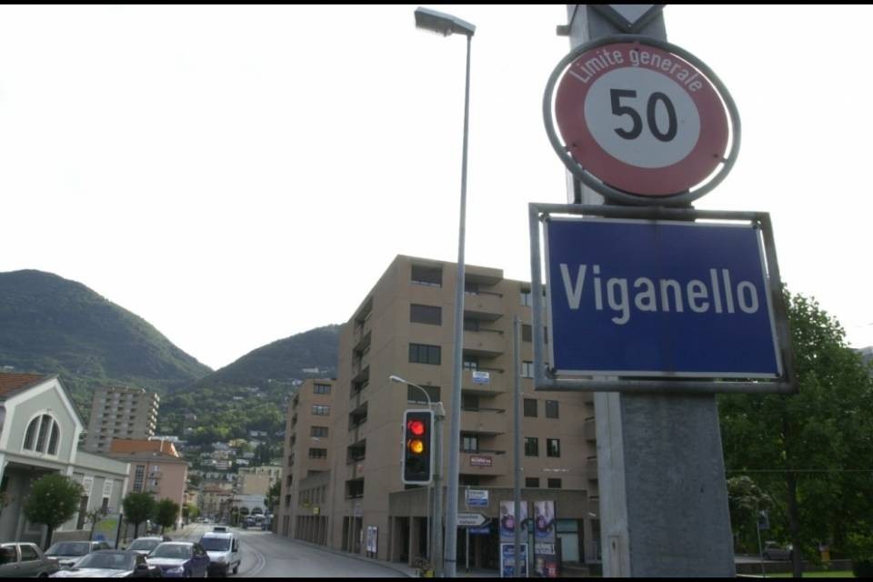 Viganello imbrattata