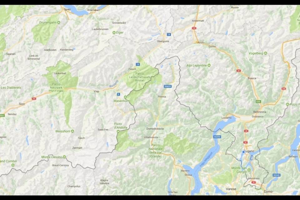 Stabilita ufficialmente la frontiera con il Ticino