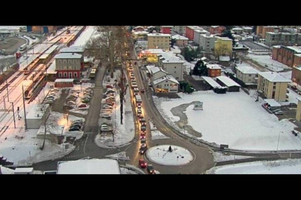 Traffico in tilt sul Piano di Magadino