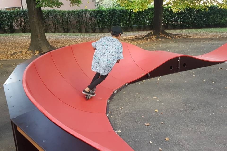 Nuova pista pumptrack a Massagno