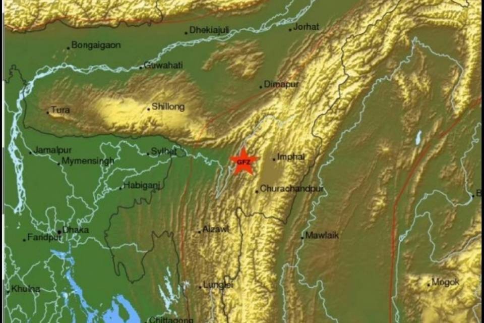 Forte terremoto in India