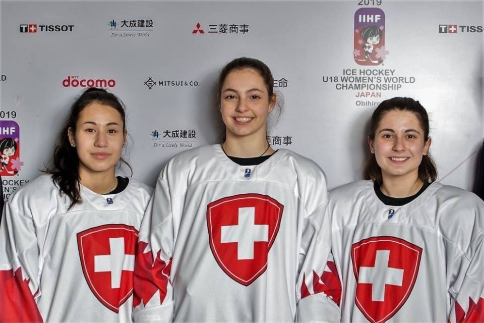 3 Ladies Bianconere scrivono la storia della Nazionale Svizzera U18