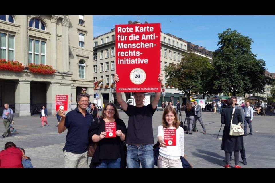 Forti opposizioni all'iniziativa UDC