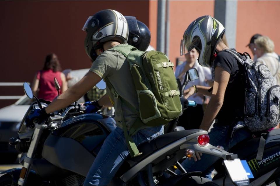 Lugano: regalo ai motociclisti