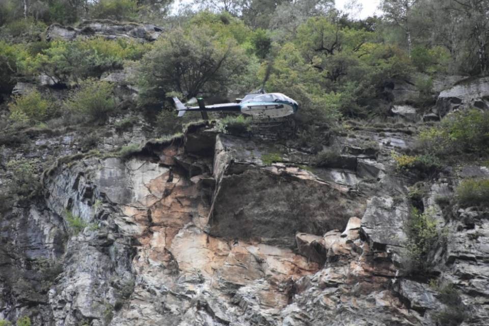 Frana in Lavizzara, il pericolo rimane alto