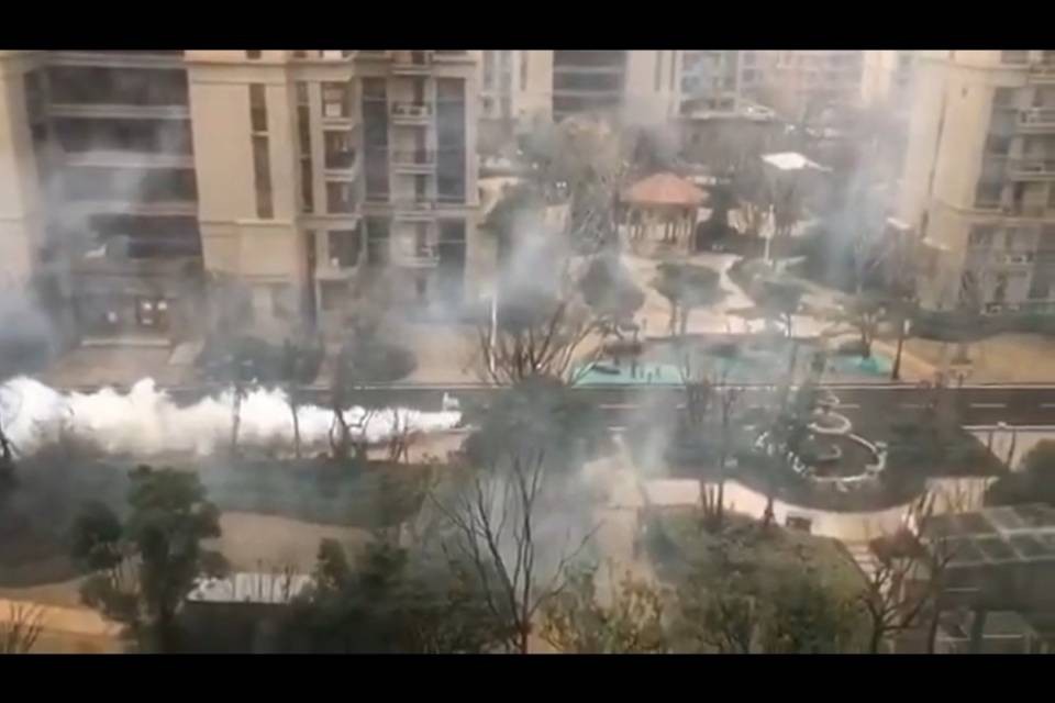 Completato il primo ospedale speciale di Wuhan