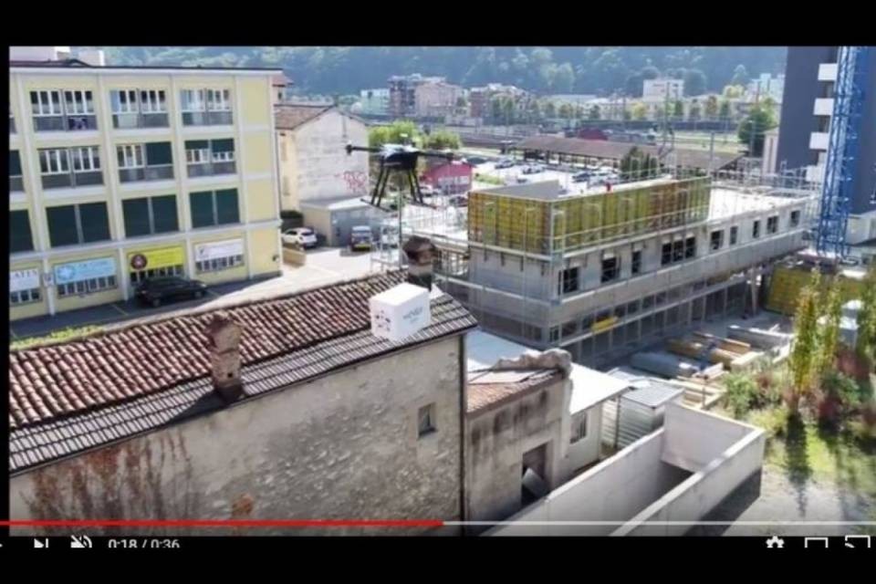 Il caffè consegnato con un drone per il Ticino!