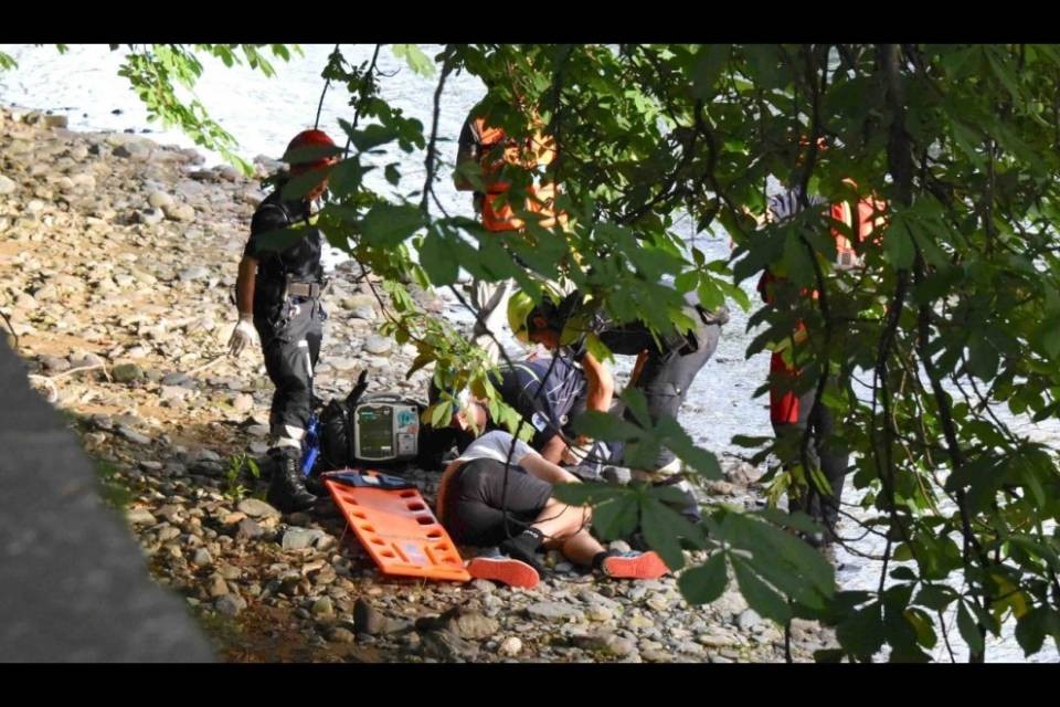 Lugano, uomo cade nel Cassarate