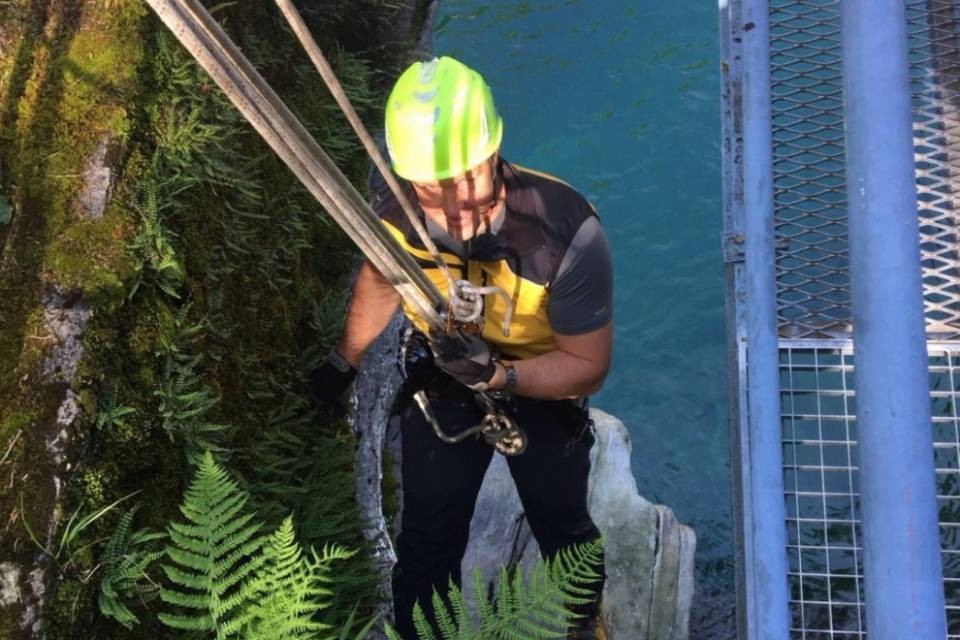 Esercitazione in Ticino per il Soccorso Alpino Svizzero