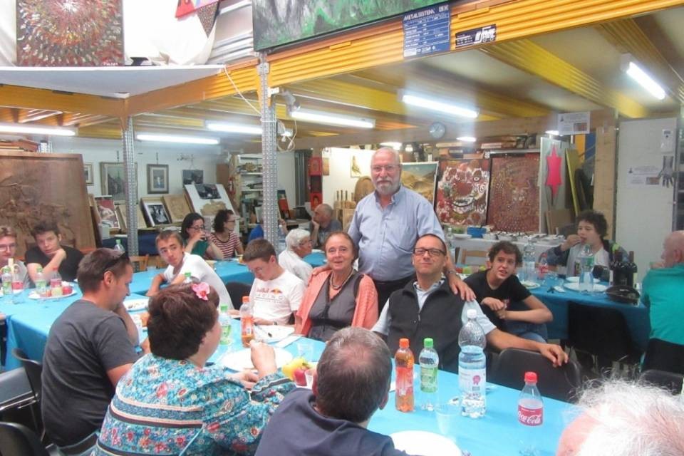 Casimiro Piazza: "L'arte per inserire i disabili nella società"