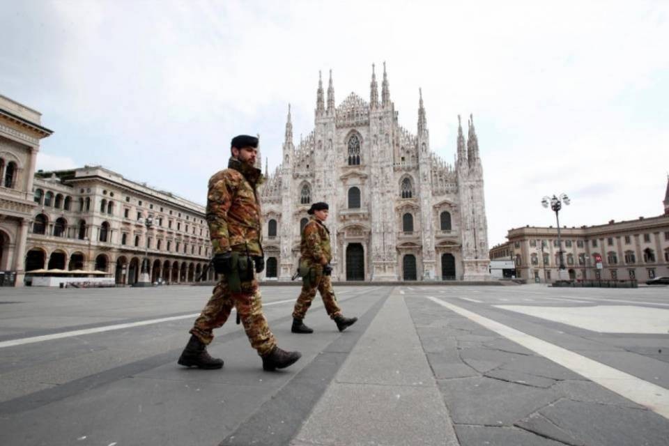Italia, stop totale agli spostamenti
