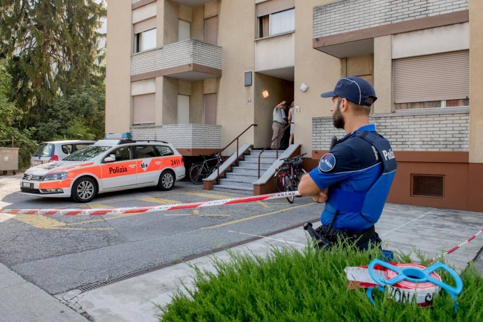 La palazzina del dramma. Foto CdT