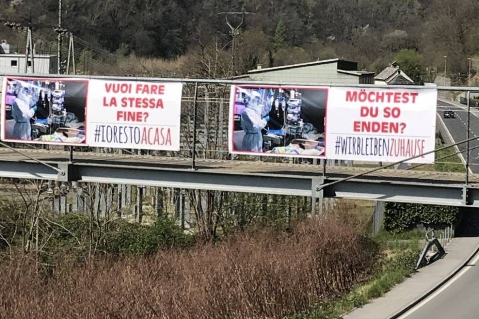 "Vuoi fare la stessa fine? Resta a casa"