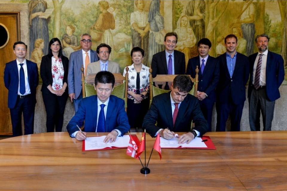 Una delegazione della città di Ningbo in visita a Lugano