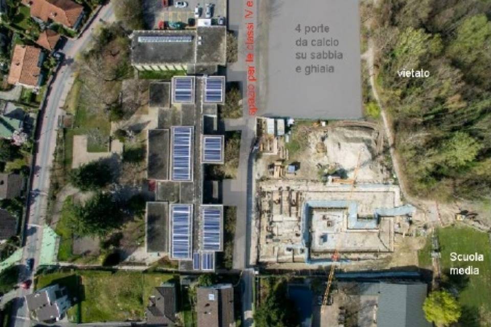 Morbio Inferiore, 500 firme per spazi verdi alle scuole
