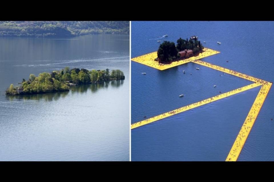 "Una passerella di Christo anche a Brissago"