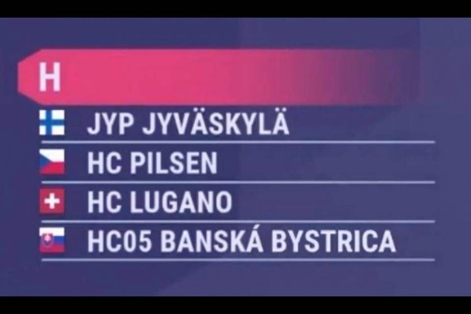 Champions, il sorteggio dice JYP Jyväskylä