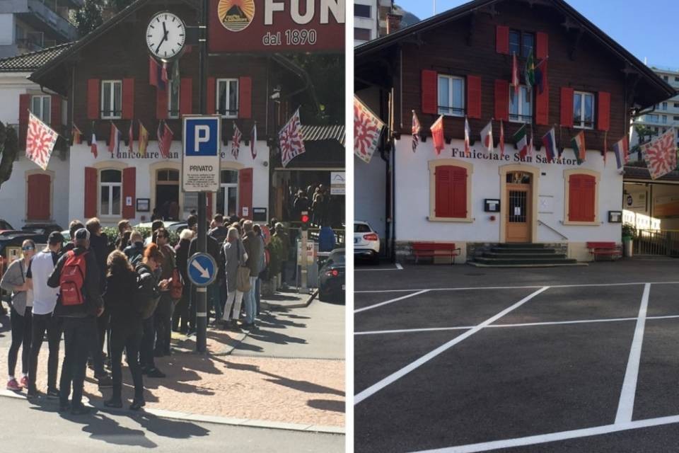 San Salvatore, le due facce della Pasqua