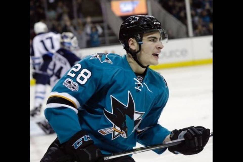 Timo Meier gioca... anzi no
