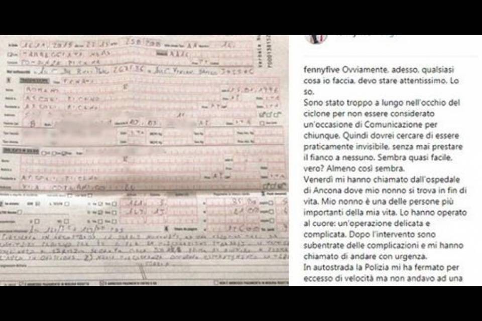 Riecco Fenati, questa volta "sfida" la polizia sulla A14