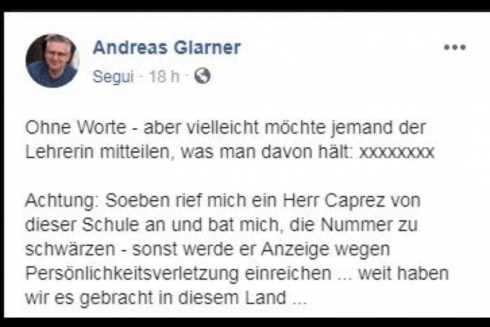 Andreas Glarner ci ricasca