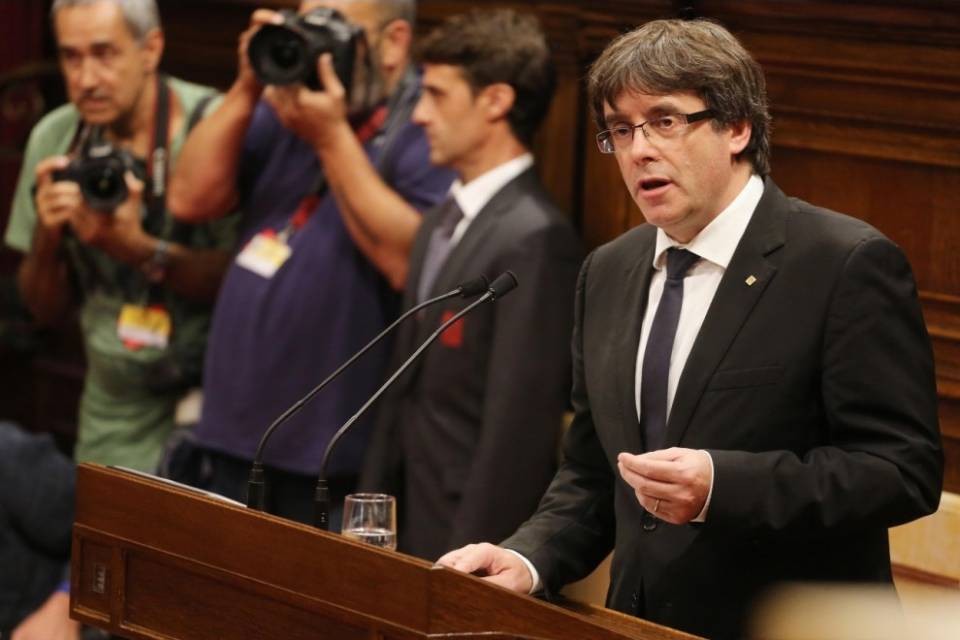 Puigdemont a sostegno degli autonomisti giurassiani