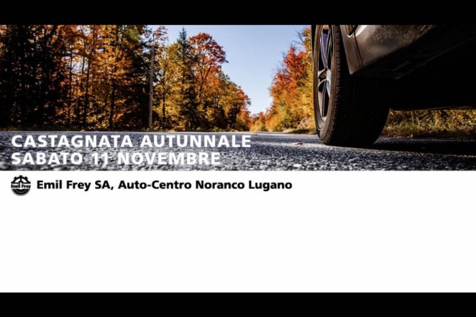 Castagnata autunnale da Emil Frey Auto-Centro Noranco