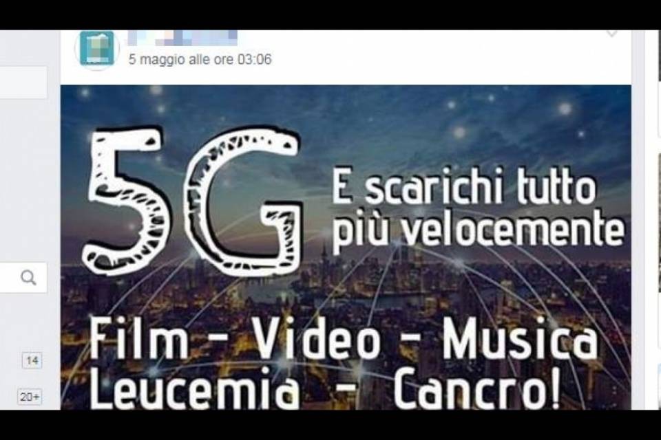 "5G come i nazisti: vogliono sterminare l'umanità"