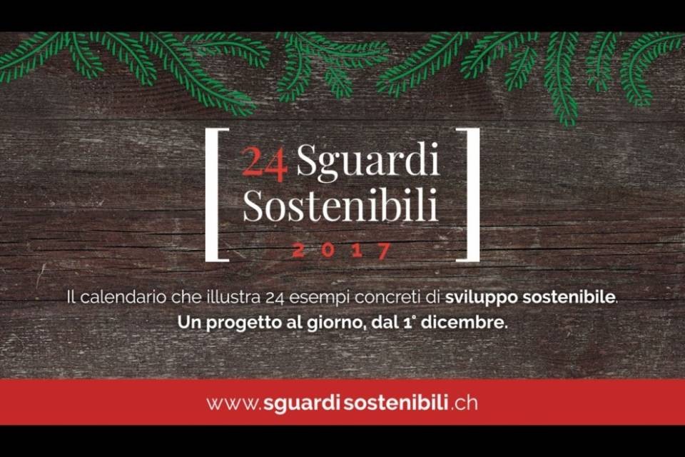 24 sguardi sostenibili, il calendario dell’Avvento ticinese
